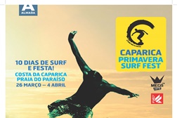 Tudo a postos para o 1º Caparica Primavera Surf Fest