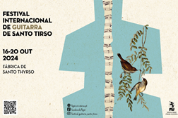 Festival de Guitarra de Santo Tirso regressa para a 27.ª edição  - «Matéria-prima» é o mote desta edição do festival