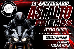 14.º Aniversário do Grupo Asfalto Friends Fafe, dia 26 de setembro de 2026