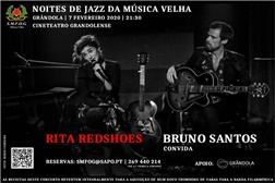 Rita Redshoes e Bruno Santos em concerto em Grândola