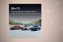 BYD ultrapassa 1,25 milhões de viaturas vendidas no primeiro semestre de 2023 - Em Junho celebrou o record de 250 mil veículos