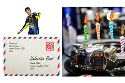 Brembo envia Postal de Parabéns a Valentino Rossi