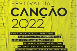 Coletânea "Festival da Canção 2022" já disponível e em todas as plataformas digitais