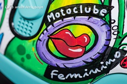 O Moto Clube Feminino levou a cabo uma acção solidária de apoio à piloto Bruna Lopes