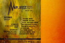 Amplifest anuncia cartaz final para edição deste ano - Decorre entre 22 e 24 de Setembro