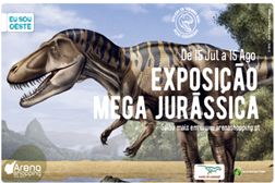 Arena Shopping convida a desvendar os mistérios dos dinossauros