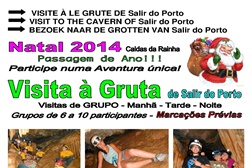 Passe o Natal ou a Passagem de Ano na Gruta de Salir do Porto nas Caldas da Rainha