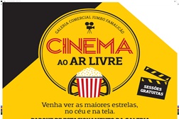 Cinema ao Ar Livre na Galeria Comercial Jumbo Famalicão