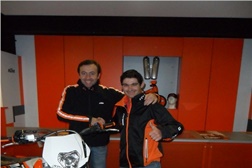 Gonçalo Reis preparado para o campeonato nacional de Enduro