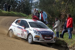 Diogo Gago no Rali Serras de Fafe