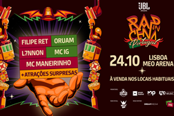 O maior festival de hiphop brasileiro “RAP in Cena” pela primeira vez em Portugal - Filipe Ret, Veigh, L7NNON, ORUAM, MC Maneirinho e MC IG são os nomes confirmados em Outubro