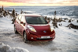 Nissan quebra o gelo com apresentação do novo Nissan Leaf 30 kWh - \
