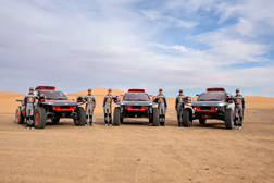 Rali Dakar 2024: equipa Audi Sport está preparada  - Audi RS q e-tron afinado para o grande desafio