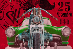Rusty Wrench - Movember Bike & Car Show  - Uma tarde especial de preocupação com os problemas de saúde masculinos