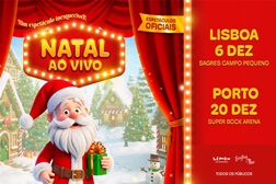 Natal ao Vivo regressa a Lisboa e Porto em Dezembro - Com os convidados especiais Bluey, Bingo, Porquinha Peppa e Ladybug