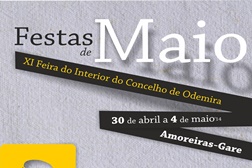 Festas de Maio e 10ª Feira do Interior do Concelho de Odemira - Artesanato, Música, Tradição e Debate em Amoreiras-Gare