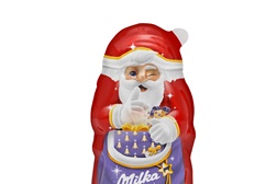 Milka lança edição limitada de Pai Natal de chocolate