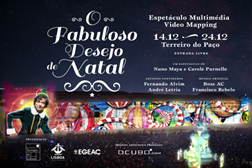 Terreiro do Paço volta a receber espetáculo multimédia de Natal
