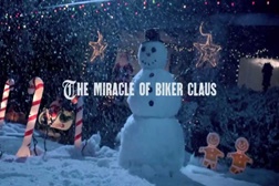 Anúncio de Natal da Harley Davidson