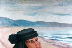 © Guilherme Filipe (1897-1971)  Mulher da Praia, s.d. Óleo sobre tela MDJM 63 Pint. 