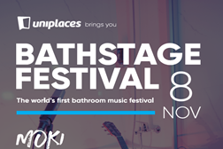 Uniplaces coloca artistas portugueses a cantar no chuveiro durante o Web Summit - O 1º Bathroom Music Festival do Mundo