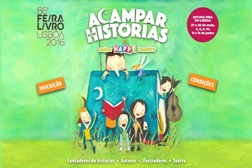 Acampar com Histórias na 86ª Feira do Livro de Lisboa
