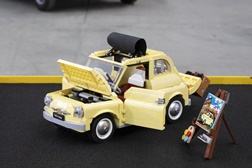 Icónico Fiat 500, agora em LEGO - 960 peças