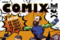 Improv FX estreiam "Comix" - Uma homenagem improvisada aos heróis da BD