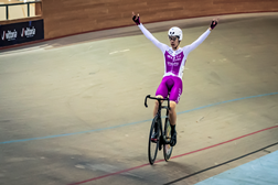 Francisco Alves em destaque no primeiro dia de Taça no Velódromo Nacional