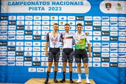 Pódio Omnium Masculino