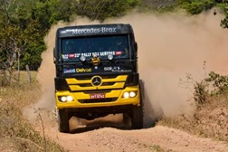 Mobil Delvac Salvini Racing conquistou a segunda posição na quarta etapa do Rally dos Sertões