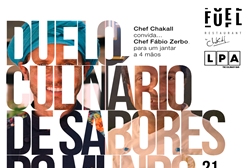 Chef Chakall convida Chef Fabio Zerbo para um duelo gastronómico com sabores do mundo no The Prime