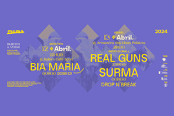 Primeiro MUMA 2024, Faial, Açores - Bia Maria, Real Guns e Surma na edição de abril do festival