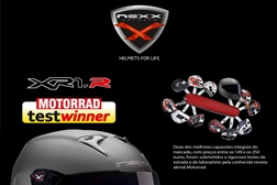 Capacete NEXX XR1.R distinguido pela revista Motorrad