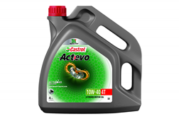 Castrol Act>evo 4T um novo e avançado lubrificante para motos com motores a 4 tempos