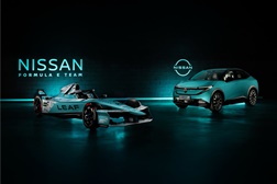 Nissan Formula E Team irá correr com uma pintura especial azul-esverdeado no confronto pelo título em Londres