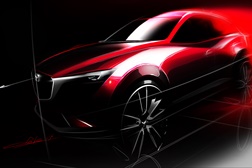 Mazda estreia novo CX-3  no Salão de Los Angeles 2014 