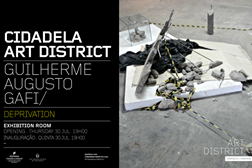 Exposição "Deprivation" de Guilherme Augusto Gafi no Cidadela Art District