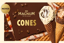 Chegaram os novos Magnum Cones, perfeitos para adoçar o verão