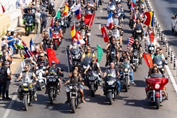 38ª edição da Concentração Internacional de Motos de Faro 2019 - Desfile de motos pela Cidade de Faro - Domingo dia 21 de julho