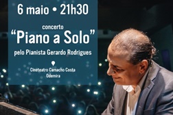 Concerto de Piano a Solo por Gerardo Rodrigues no Cineteatro Camacho Costa - Odemira