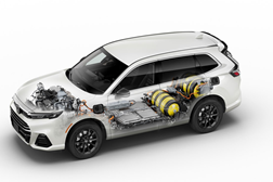 Honda revela em estreia mundial CR-V e:FCEV - Um novo SUV elétrico plug-in com pilha de hidrogénio