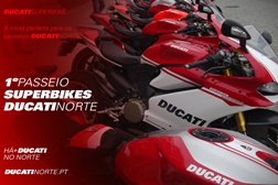 Passeio de Superbikes Ducati Norte - Vilar de Mouros