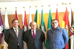 Delmino Pereira, Desidério Silva, Carlos Luís
