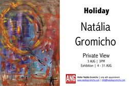 Exposição "Holiday" no Atelier Natália Gromicho