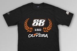T-shirt comemorativa do 150º GP de Miguel Oliveira