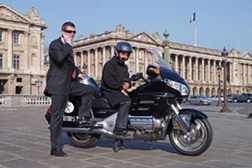 Moto-táxis em Paris