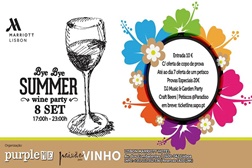  Bye Bye Summer Wine Party regressa ao Lisbon Marriott Hotel em Setembro!
