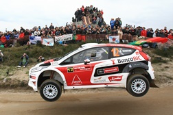 WRC Fafe Rally Sprint    Rui Madeira / Nuno Rodrigues da Silva “voaram”  com o Ford Fiesta R5 no mítico troço de Fafe-Lameirinha