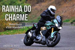 Teste Moto Guzzi V100 S Mandello - Raínha do Charme